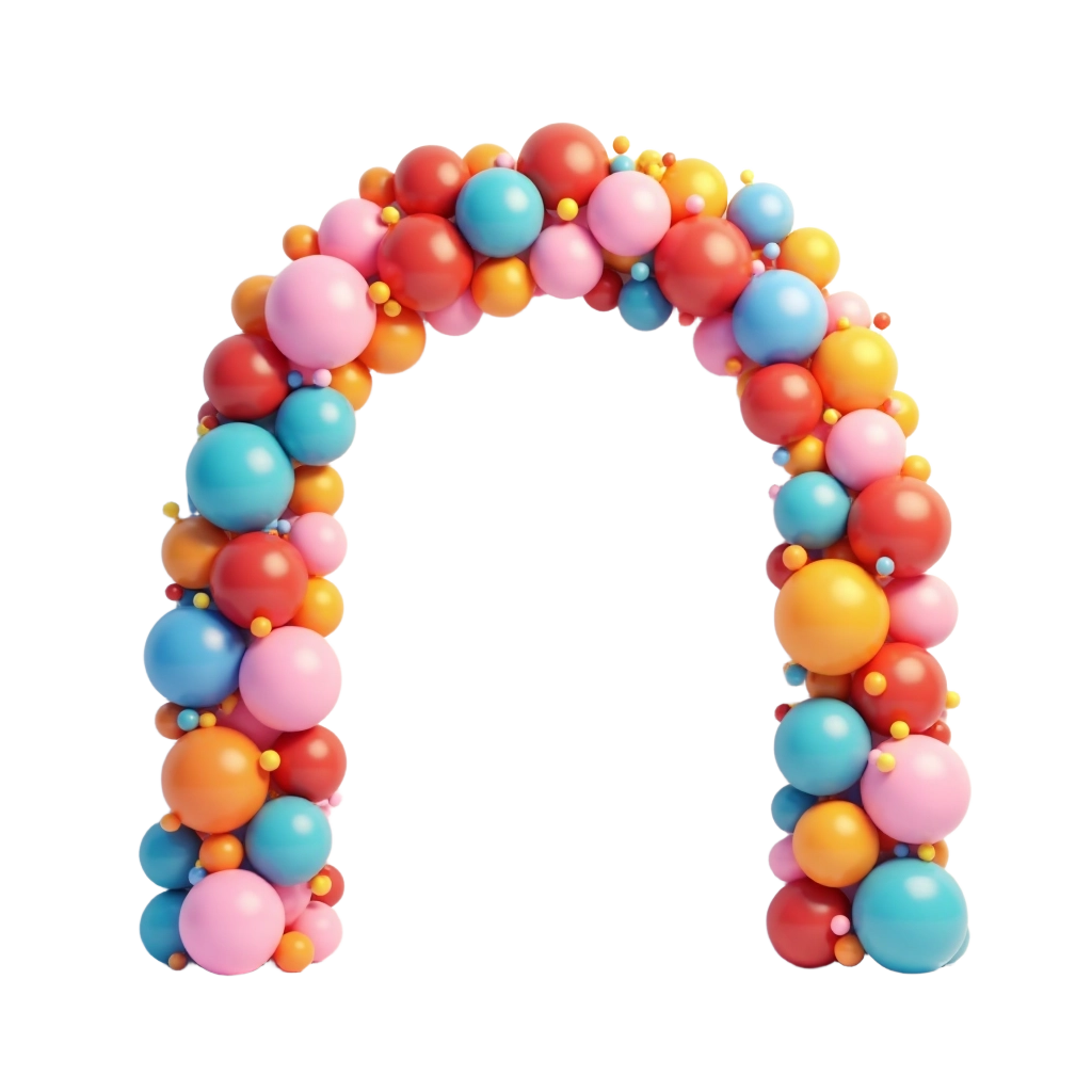 Colorful Balloon Arch